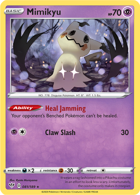 Mimikyu Holo Rare